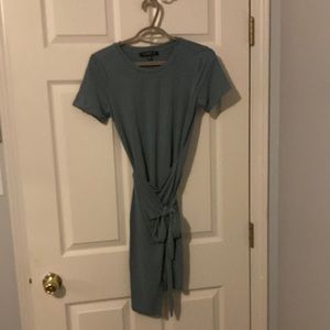 T-shirt wrap dress
